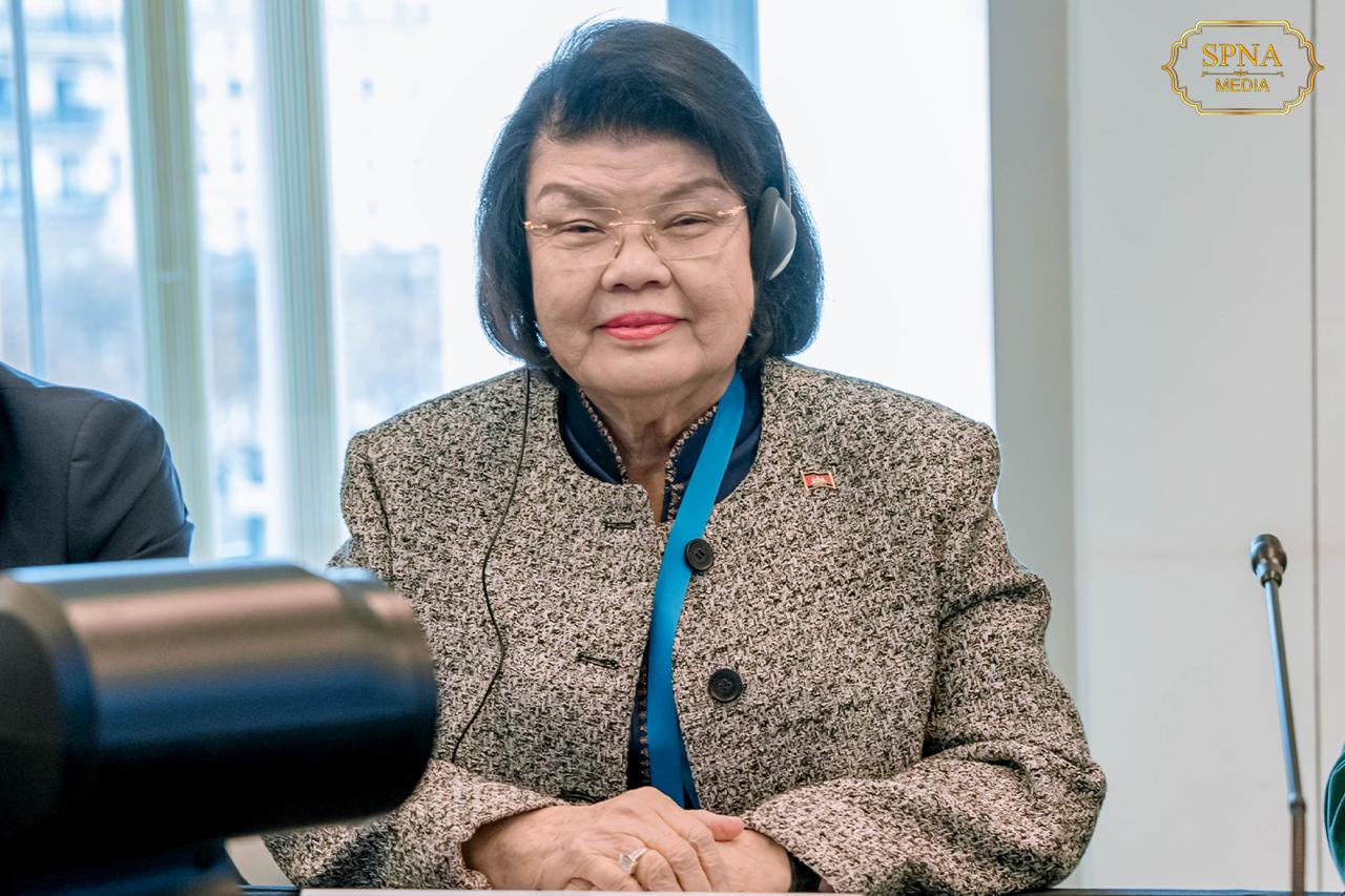 សម្តេច ឃួន សុដារី៖ កិច្ចព្រមព្រៀងសន្តិភាពគូឡាឡាំពួមិនត្រឹមតែបញ្ចប់នូវជម្លោះបច្ចុប្បន្នប៉ុណ្ណោះទេ ថែមទាំងបានធ្វើជាមូលដ្ឋានគ្រឹះសម្រាប់ធានាបាននូវសន្តិភាពយូរអង្វែង សុខដុមរមនា និងវិបុលភាពរួម