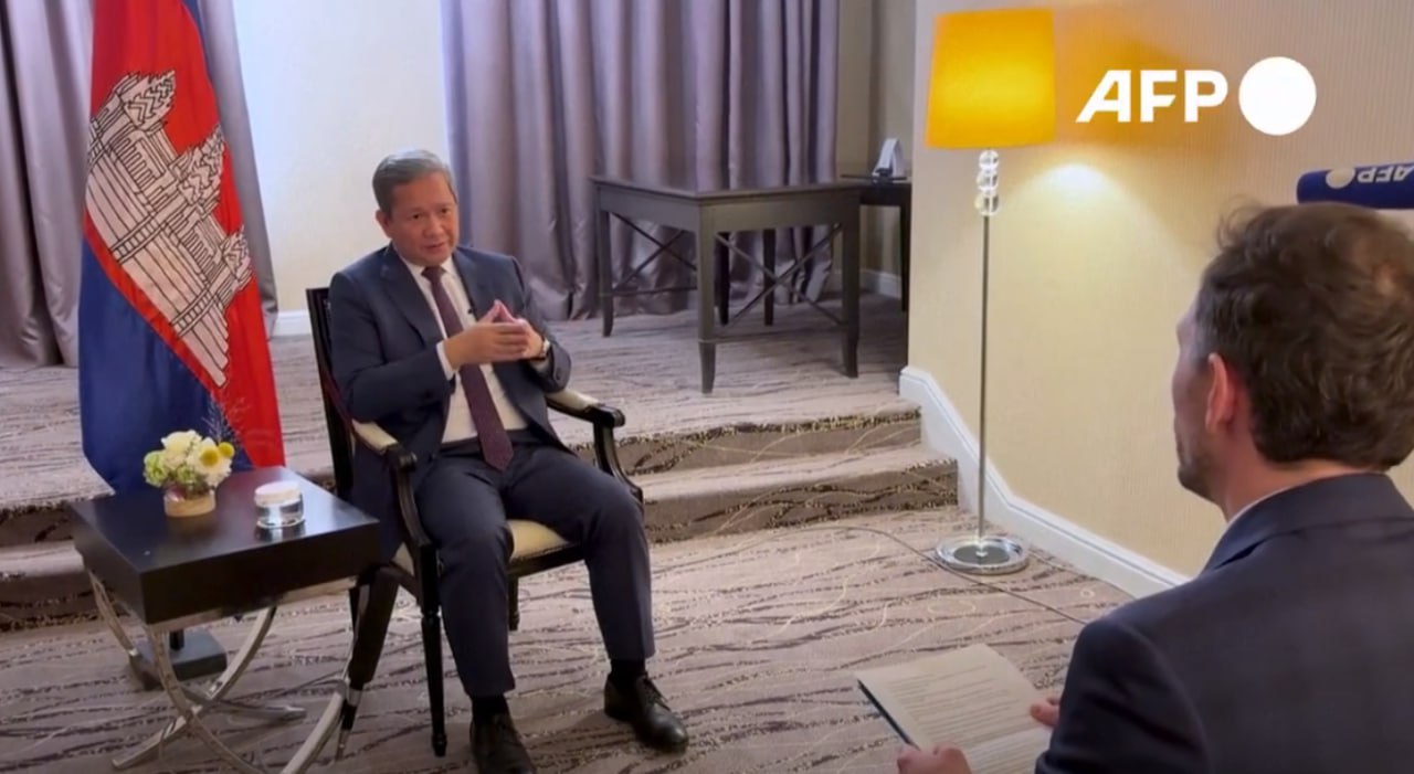 តើសម្តេចធិបតី ហ៊ុន ម៉ាណែត បញ្ជាក់គោលជំហរដូចម្តេចក្នុងការដោះស្រាយជម្លោះព្រំដែនកម្ពុជា-ថៃ ក្នុងពេលផ្តល់បទសម្ភាសជាមួយ AFP?