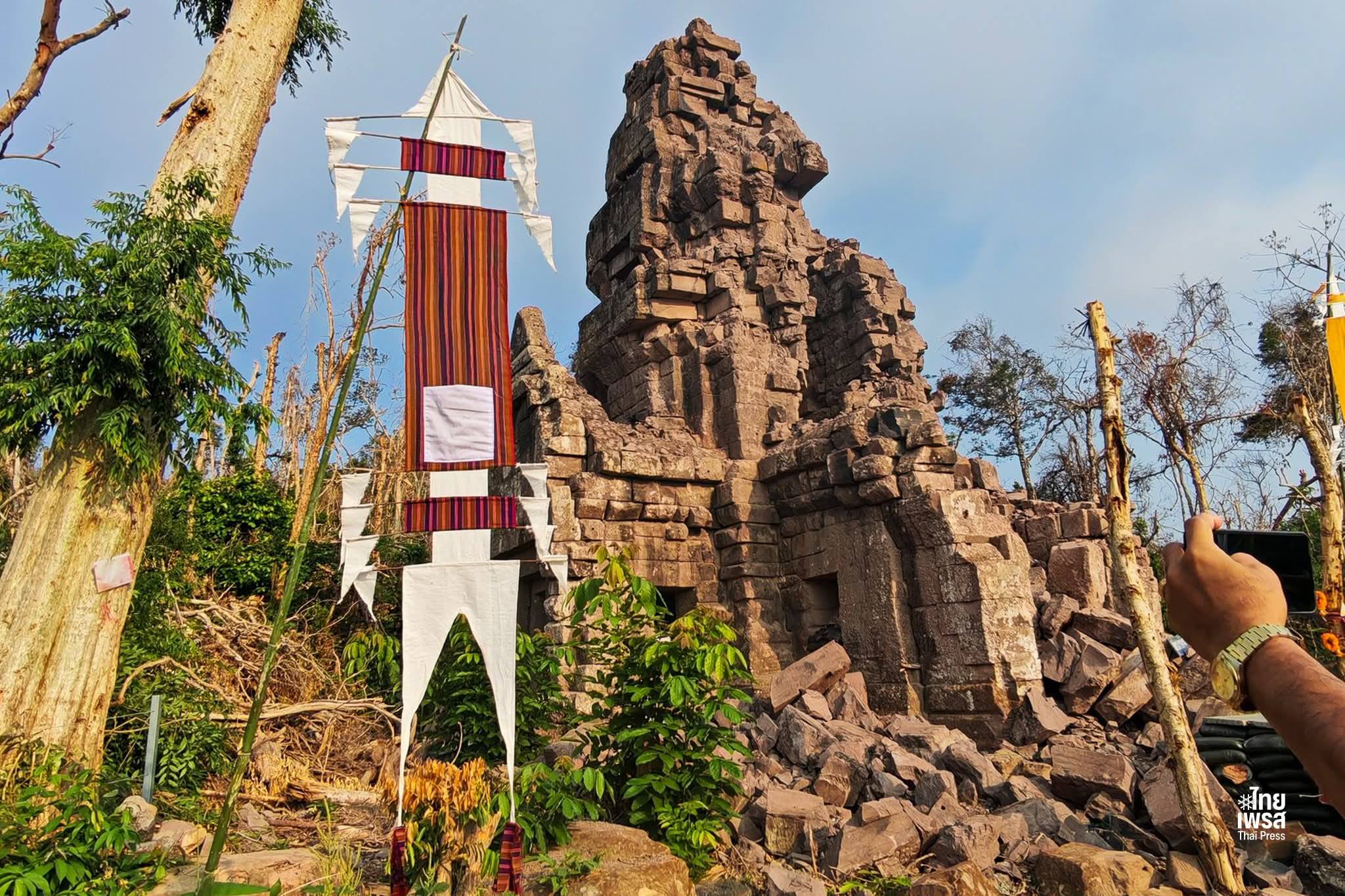 ក្រសួងវប្បធម៌តវ៉ាយ៉ាងខ្លាំងខ្លាបំផុតចំពោះវត្តមាននិងការបន្តបង្កសកម្មភាពខុសច្បាប់របស់អាជ្ញាធរថៃនៅប្រាសាទតាក្របីនិងតំបន់ជុំវិញ ដែលស្ថិតក្នុងដែនអធិបតេយ្យកម្ពុជា