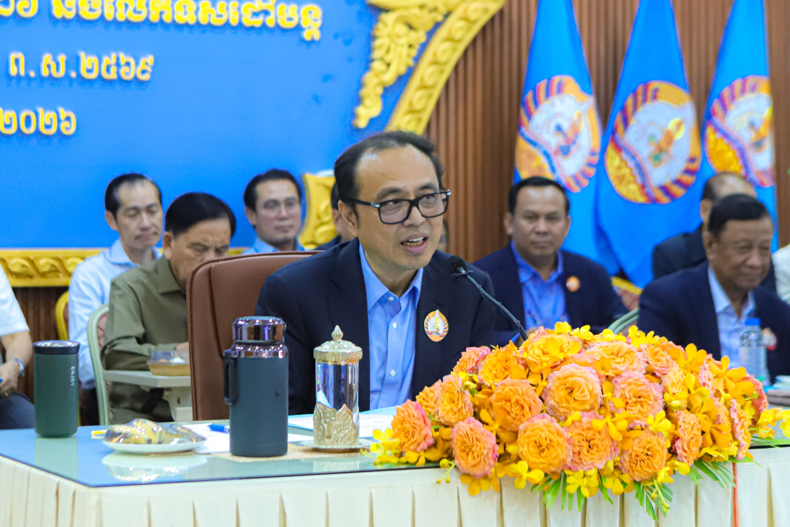 ឯកឧត្តម វង្សី វិស្សុត ដឹកនាំកិច្ចប្រជុំបូកសរុបលទ្ធផលការងារត្រីមាសទី១ ឆ្នាំ២០២៦ និងលើកទិសដៅការងារបន្ត របស់ក្រុមការងារគណបក្សចុះមូលដ្ឋានខេត្តកំពង់ធំ