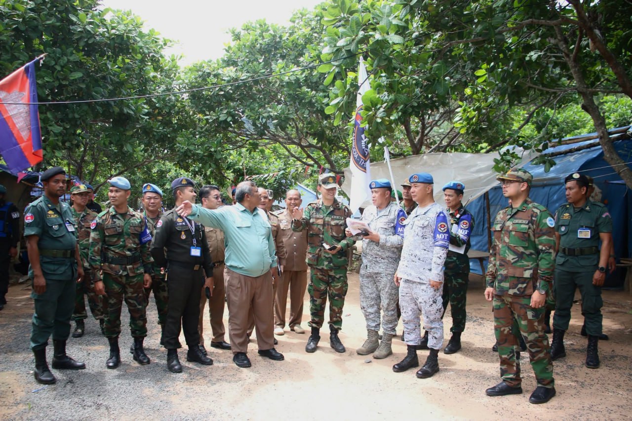 ក្រុមAOT ចុះពិនិត្យស្ថានភាពជនភៀសសឹកនៅខេត្តព្រះវិហារ